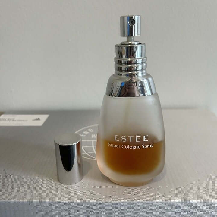 Discover Estee Super Cologne Spray Estee Lauder 1.85 oz Bottle 45% Full Vintage A91E (FOS1173) - Premium Quality Fragrances | Designer,Estée Lauder,Floral Notes,Fragrance,Rare Finds,Seasonal,Spring,Summer,Women by Feelings of Scent