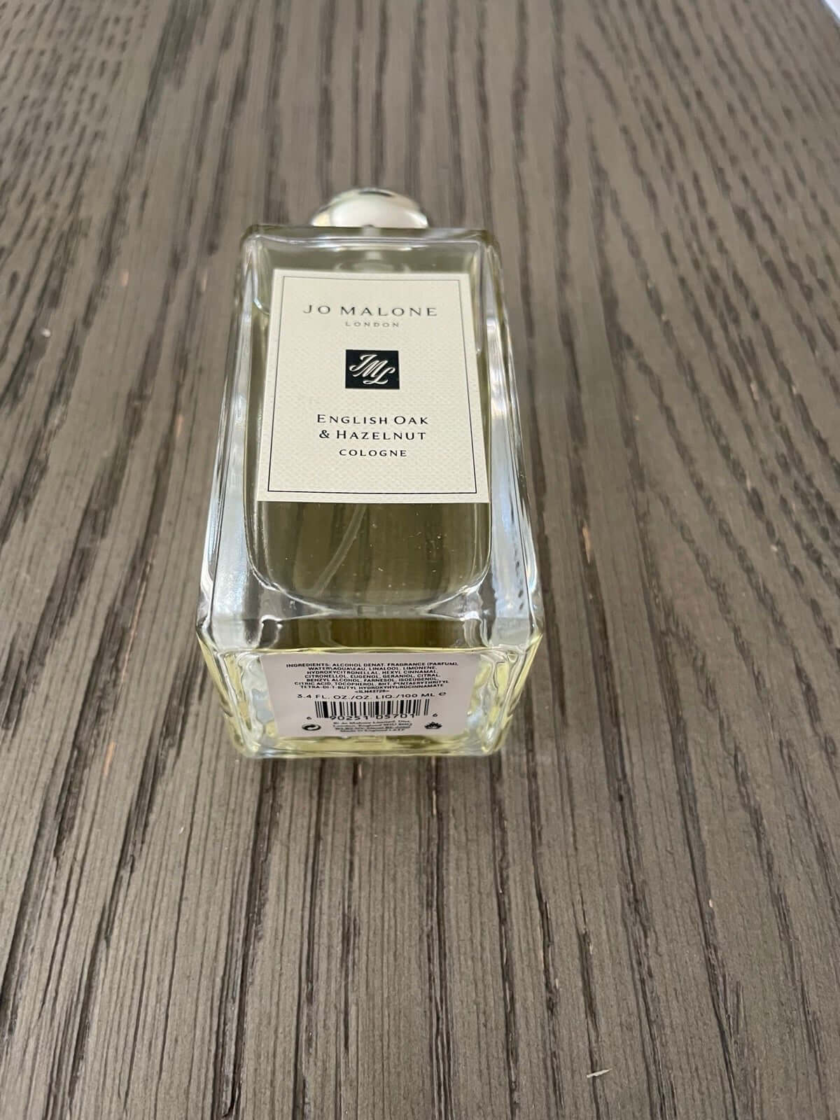 Discover New Jo Malone London English Oak & Hazelnut Cologne 3.4oz 100ml (FOS1323) - Premium Quality Fragrances | Fall,Fragrance,Highly Rated,Jo Malone,Niche,Seasonal,Unisex,Winter,Woody & Earthy by Feelings of Scent
