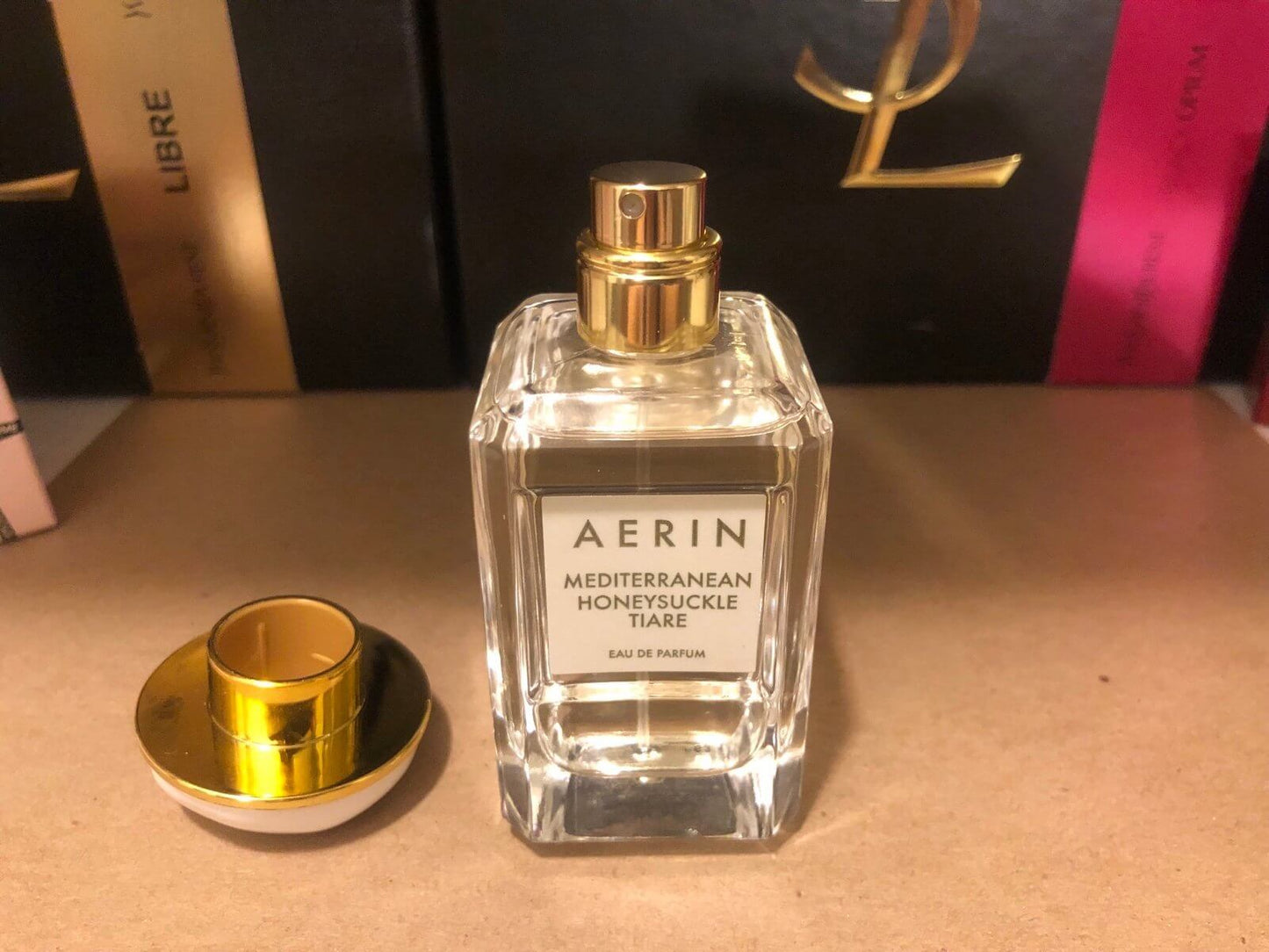 Discover Mediterranean Honeysuckle By AERIN 1.7oz / 50ml PARTIAL ~95% (FOS1289) - Premium Quality Fragrances | Aerin,Citrus & Fresh,Fragrance,Highly Rated,Niche,Seasonal,Spring,Summer,Women by Feelings of Scent
