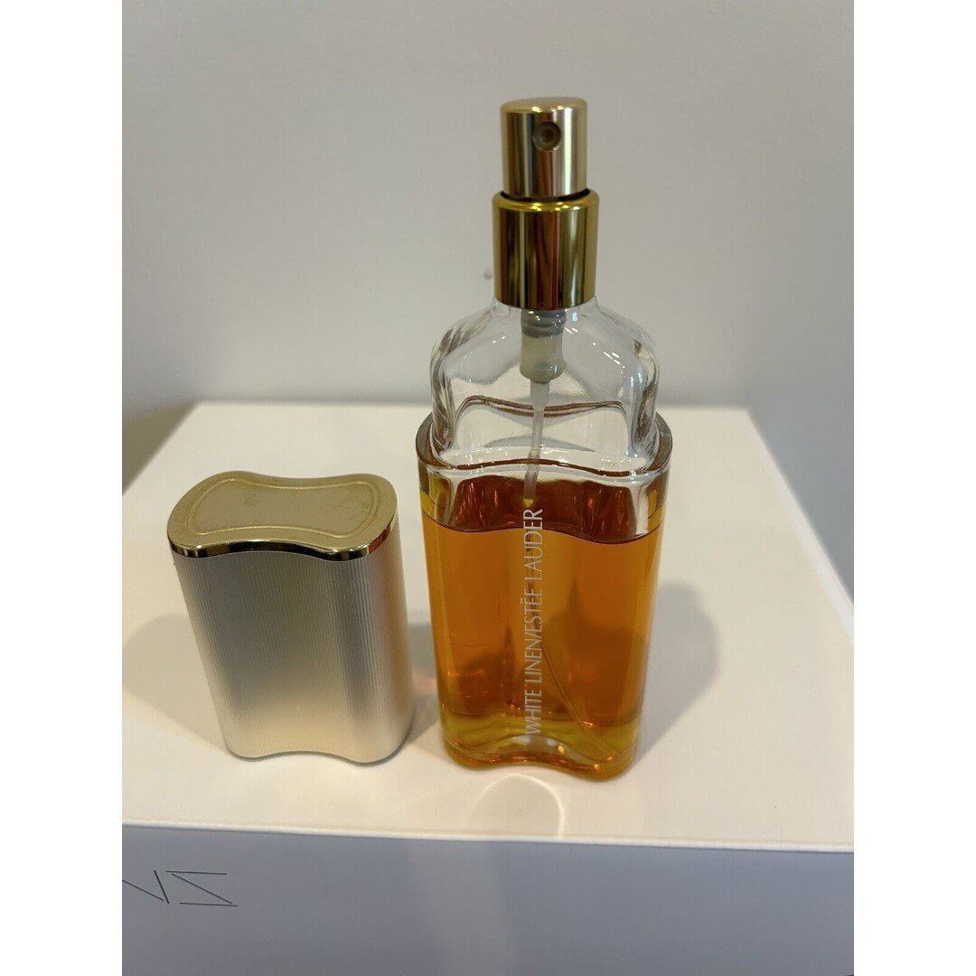 Discover Estee Lauder White Linen Parfum Spray 3 oz / 85% Full Made in USA #B70A Read (FOS1172) - Premium Quality Fragrances | Designer,Estée Lauder,Floral Notes,Fragrance,Rare Finds,Seasonal,Spring,Summer,Women by Feelings of Scent
