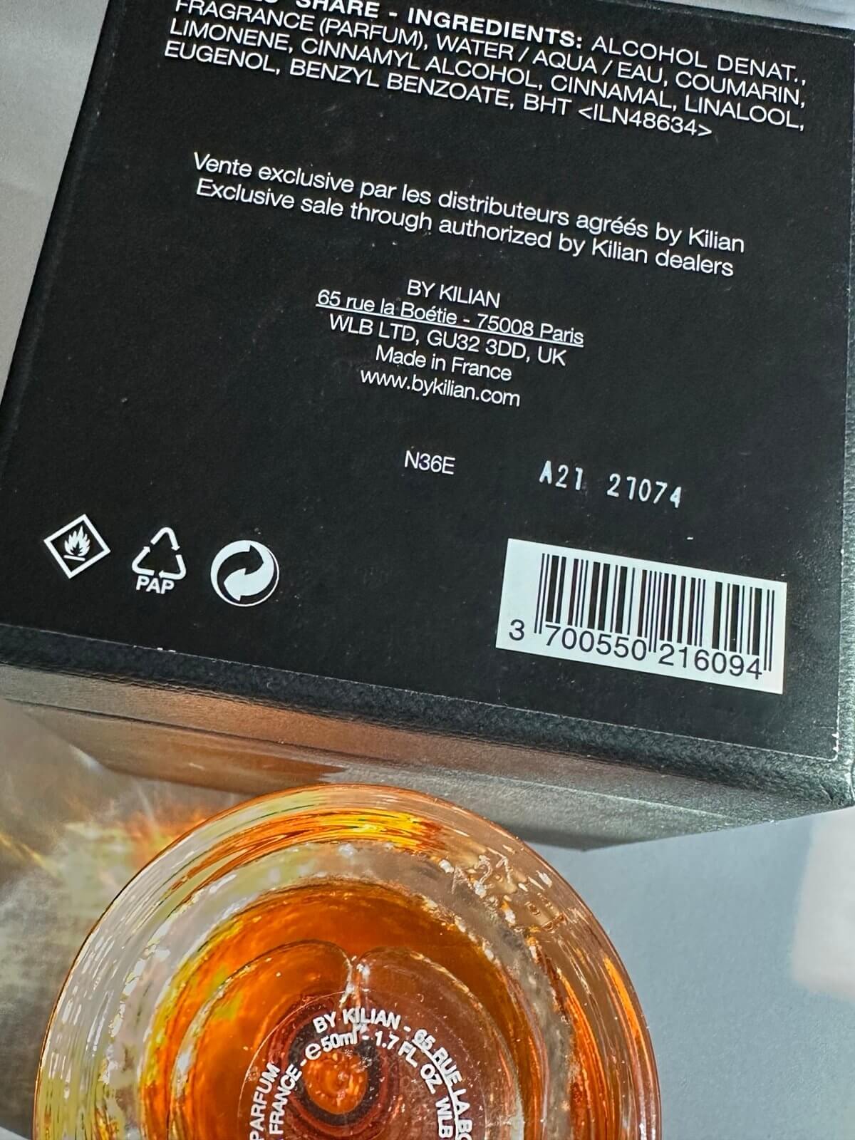 Discover Kilian Angels Share 1.7oz Original Formulation (FOS1238) - Premium Quality Fragrances | Exclusive Releases,Fall,Fragrance,Gourmand,Kilian,Niche,Seasonal,Unisex,Winter by Feelings of Scent