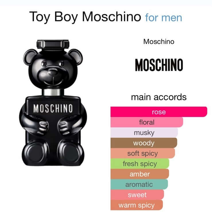 Discover Moschino Toy Boy For Men Eau de Parfum 100ml/3.4oz Without a Box. (FOS1309) - Premium Quality Fragrances | Designer,Fall,Fragrance,Highly Rated,Man,Moschino,Seasonal,Spring,Woody & Earthy by Feelings of Scent