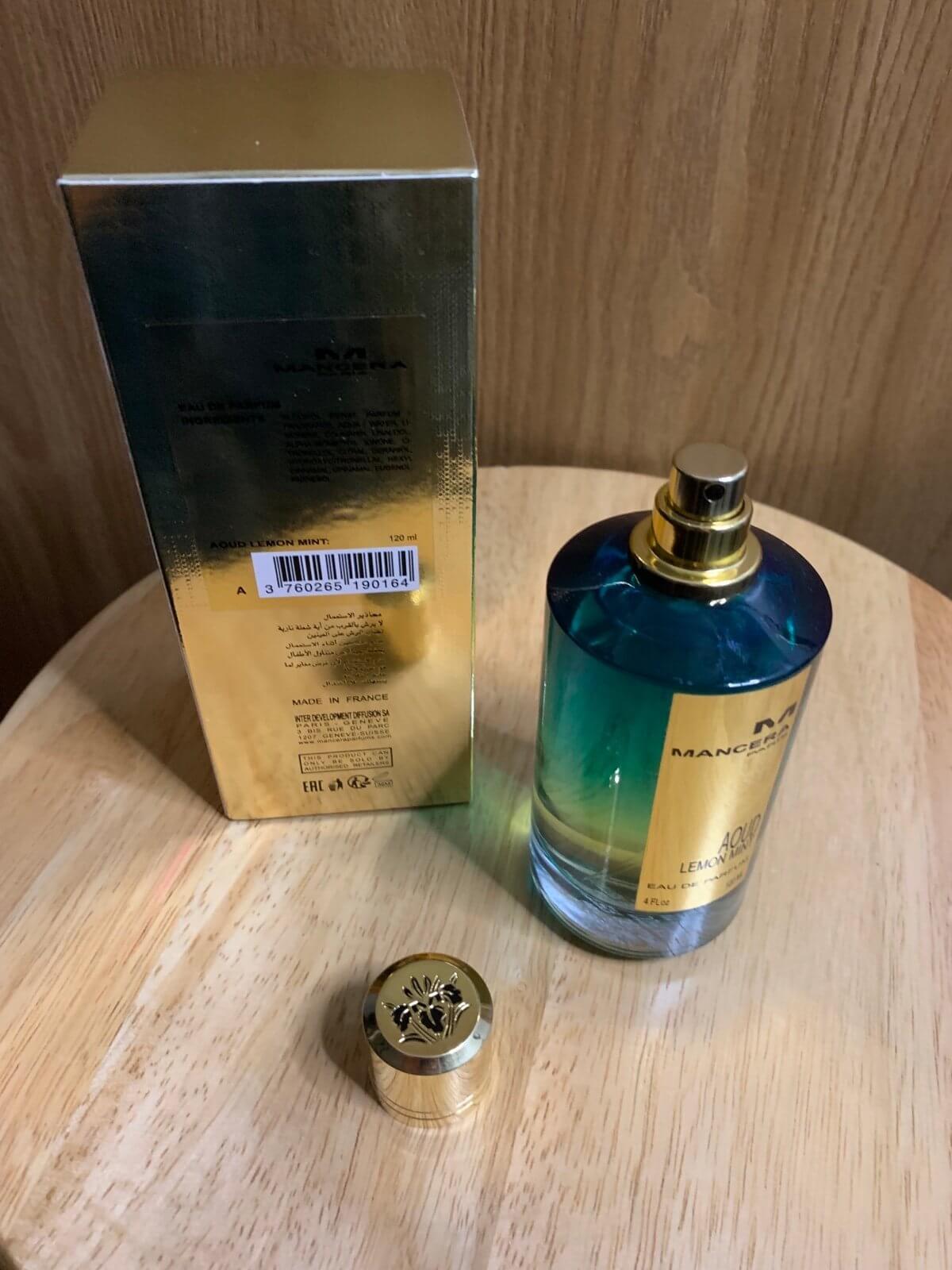 Discover Mancera Aoud Lemon Mint 4oz (FOS1278) - Premium Quality Fragrances | Citrus & Fresh,Fragrance,Highly Rated,Mancera,Niche,Seasonal,Spring,Summer,Unisex by Feelings of Scent