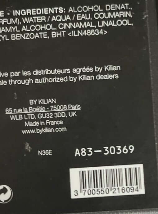 Discover Kilian Angels Share (FOS1237) - Premium Quality Fragrances | Fall,Fragrance,Highly Rated,Kilian Paris,Niche,Oriental & Spicy,Seasonal,Unisex,Winter by Feelings of Scent