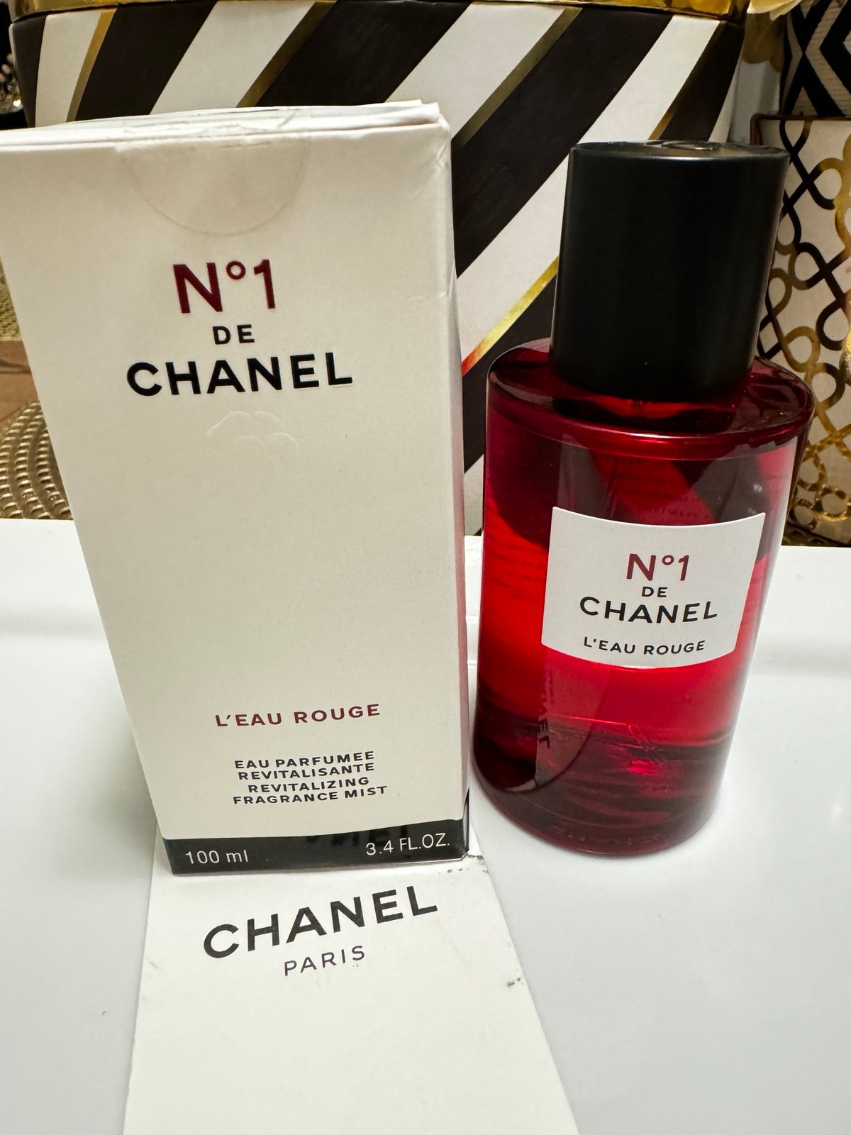 Discover Chanel No. 1 de Chanel L’Eau Rouge Fragrance 100mL/3.4oz (FOS1094) - Premium Quality Fragrances | Chanel,Citrus & Fresh,Designer,Fragrance,Highly Rated,Seasonal,Spring,Summer,Women by Feelings of Scent