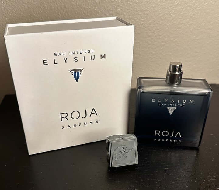 Discover Roja Parfums Elysium Eau Intense 3.4 oz/100 mL (Partial, With Box) (FOS1400) - Premium Quality Fragrances | All Seasons,Fresh & Woody,Men,Niche,Rare Finds,Roja Parfums,Seasonal by Feelings of Scent