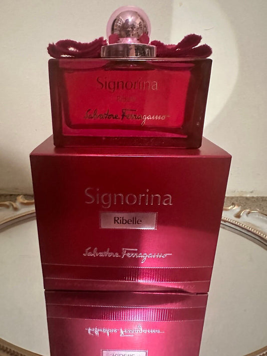 Discover Salvatore ferragamo Signorina ribelle perfume (FOS1410) - Premium Quality Fragrances | Designer,Floral & Sweet,New Arrivals,Salvatore Ferragamo,Seasonal,Spring,Summer,Women by Feelings of Scent