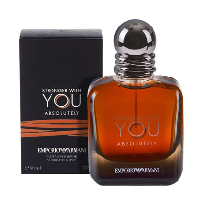 Discover STRONGER WITH YOU ABSOLUTELY 50 ML/1.7 OZ (BRAND NEW,SEALED BOX) (FOS1416) - Premium Quality Fragrances | Designer,Fall,Giorgio Armani,Highly Rated,Men,Seasonal,Sweet & Warm,Winter by Feelings of Scent