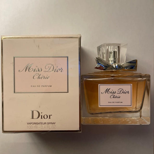 Discover RARE Miss Dior Cherie Eau De Parfum 3.4oz 2008 (FOS1392) - Premium Quality Fragrances | Designer,Dior,Fall,Fragrance,Fruity,Rare Finds,Seasonal,Winter,Women by Feelings of Scent