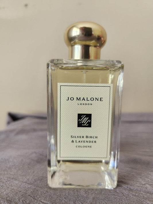 Discover Jo Malone London SILVER BIRCH & LAVENDER Cologne 100mL (FOS1231) - Premium Quality Fragrances | Fall,Fragrance,Highly Rated,Jo Malone,Niche,Seasonal,Unisex,Winter,Woody & Earthy by Feelings of Scent