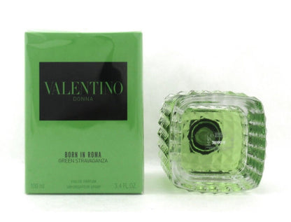 Discover Donna Born In Roma Green Stravaganza by Valentino 3.4oz / 100ml New (FOS1161) - Premium Quality Fragrances | Designer,Floral Notes,Fragrance,New Arrivals,Seasonal,Spring,Summer,Valentino,Women by Feelings of Scent