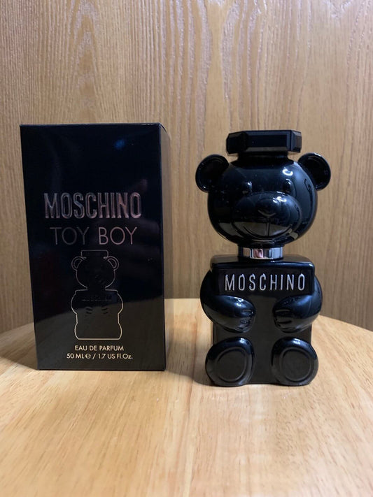 Discover Moschino Toy Boy 1.7oz (FOS1308) - Premium Quality Fragrances | Designer,Fall,Fragrance,Highly Rated,Man,Moschino,Seasonal,Spring,Woody & Earthy by Feelings of Scent