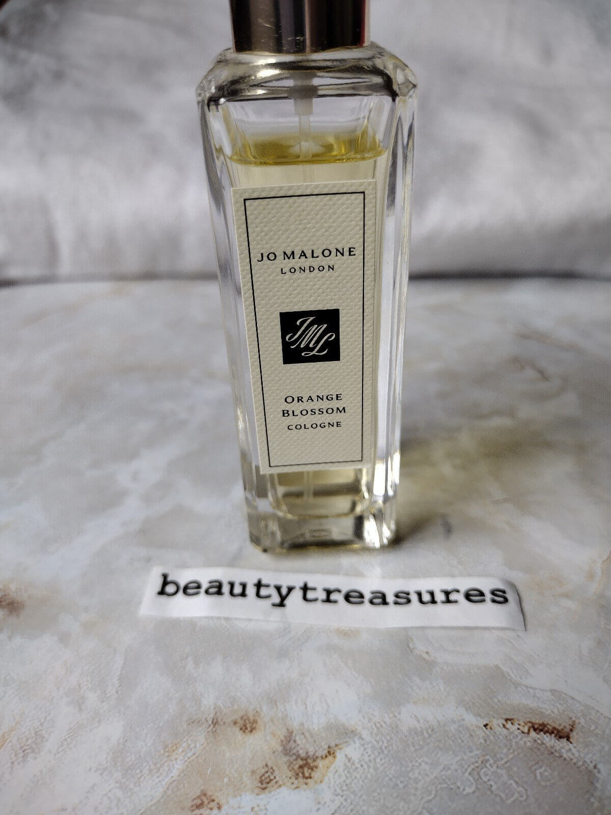 Discover Gently used Jo Malone Orange Blossom Cologne 1fl.oz/30mL (FOS1177) - Premium Quality Fragrances | Floral Notes,Fragrance,Highly Rated,Jo Malone,Niche,Seasonal,Spring,Summer,Women by Feelings of Scent