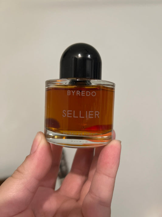 Discover Byredo Sellier Extrait de Parfum 50ml (1.7oz) (FOS1071) - Premium Quality Fragrances | Byredo,Fall,Niche,Rare Finds,Seasonal,Unisex,Winter,Woody & Leather by Feelings of Scent