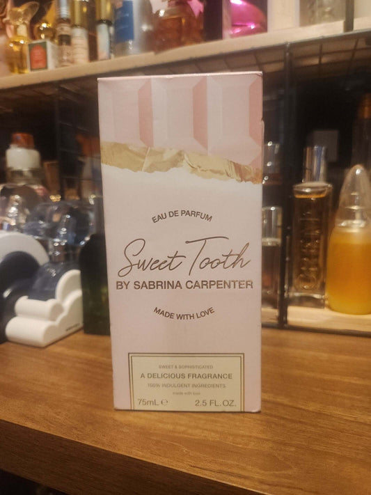 Discover Sabrina Carpenter Sweet Tooth edp 2.5 o.z new perfume (FOS1405) - Premium Quality Fragrances | Designer,Fragrance,Fruity,New Arrivals,Sabrina Carpenter,Seasonal,Spring,Summer,Women by Feelings of Scent